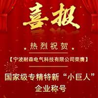 宁波耐森电器-国家级专精特新“小巨人”企业